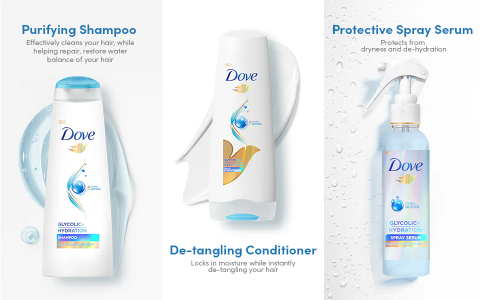 DOVE SHAMPOO 180ML